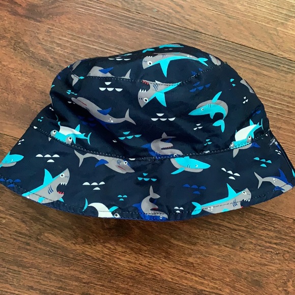 Baby Bucket Sun Hat Sea Life - Picture 2 of 3